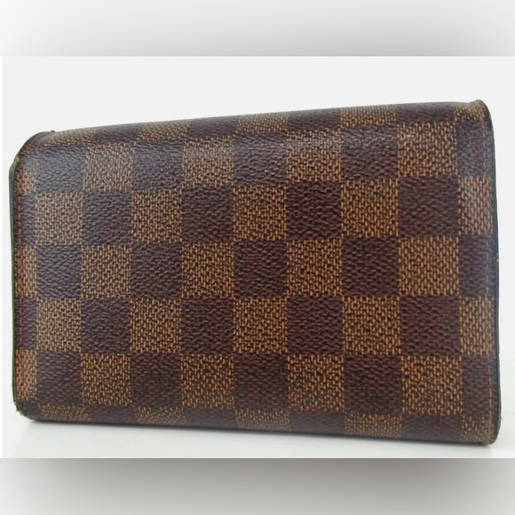 Authentic LOUIS VUITTON N61654 Damier wallet leather - Picture 3 of 17